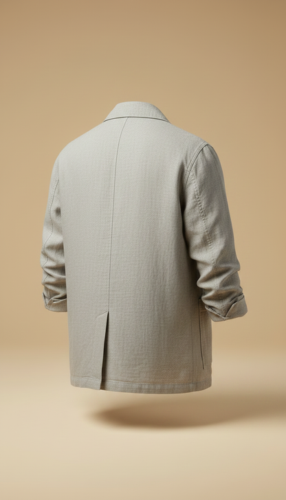 Alternate angle view of Linen Blend Jacket